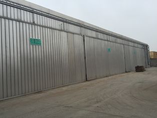 Akıllı Ağaç Kurutma Ekipmanı 4 Birim Ventilatörlü Asansör Kaydırma Kapısı