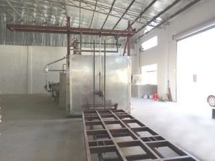 Paslanmaz çelik ısı işleme ekipmanları 16.5 Kw fan gücü otomatik kontrol