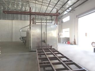 Paslanmaz çelik ısı işleme ekipmanları 16.5 Kw fan gücü otomatik kontrol